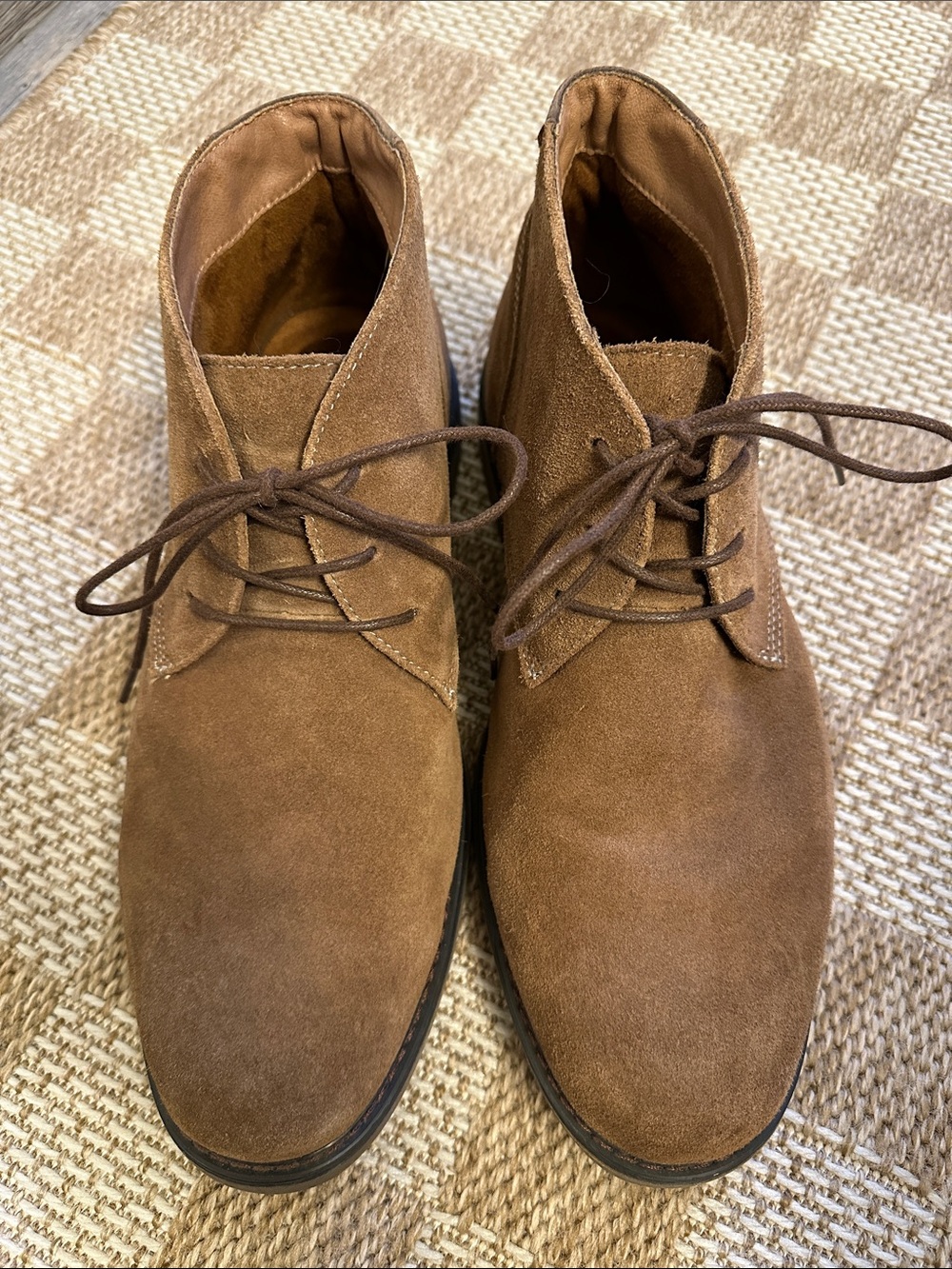 Nunn Bush Brown Suede Men’s Chukka Boots 12